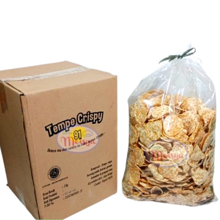 

Keripik - Keripik Tempe Oven Spesial 1 Dus 2 Kg ( 2000 Gram ) Murah Terlaris