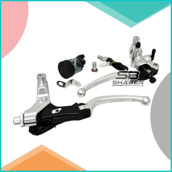 Master Rem RCB 14MM S1 Master Kopling Handle Rem Terombol RCB Silver 1