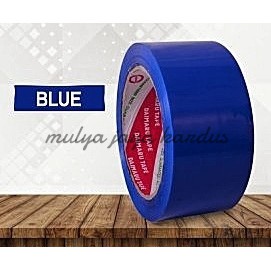 

Solatip Selotip Isolasi Lakban Warna Biru OPP Daimaru 2 Inch 90 Yard