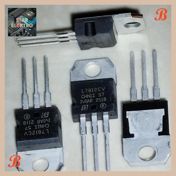 | ES | L7812CV LM7812 7812 IC REGULATOR VOLTAGE 12V 1.5A POSITIF TO-220