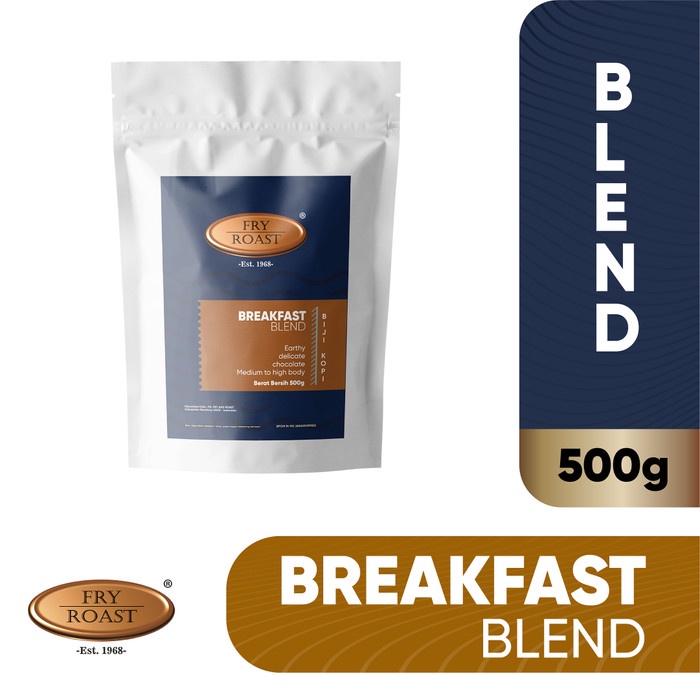 

Kopi Breakfast Blend Espresso Premium 500 Gram Biji Dan Bubuk