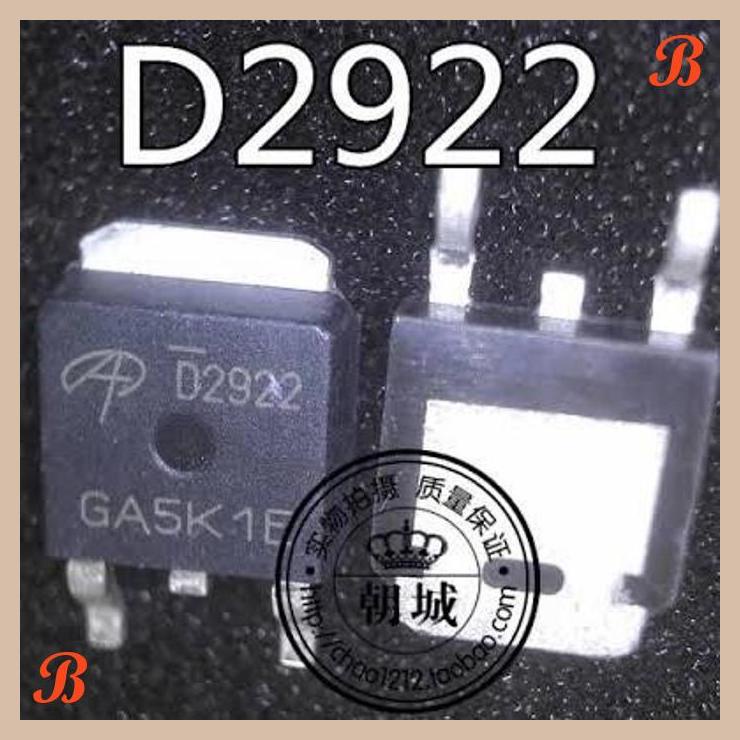 | ES | D2922 AO AOD2922 MOSFET N-CH TO-252 2922 3,5A 100V TRANSISTOR SMD
