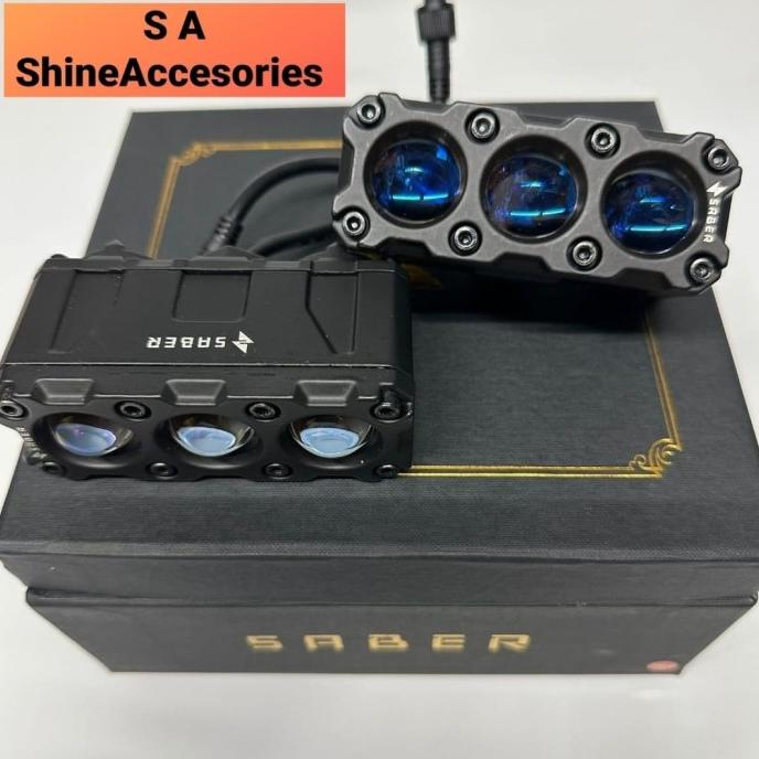 Mini Projector SABER SR3 MINU LED PROJIE 3 LENS