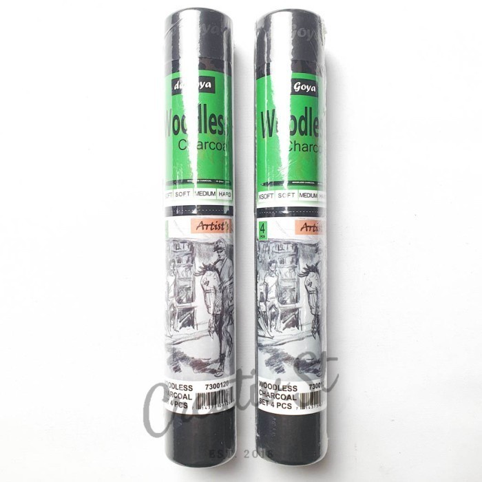

Terbaru De Goya Non Wood Charcoal Woodless Graphite Pensil Sketsa Arang Promo Terlaris
