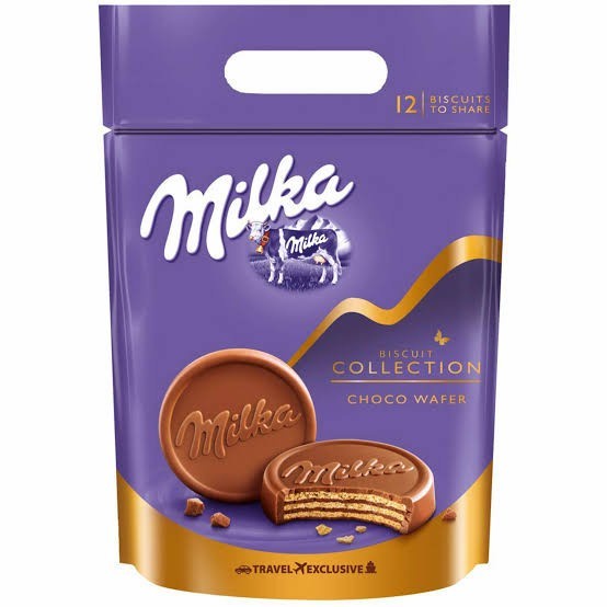 

Biskuit Wafer - Sale Milka Biscuit Collection Choco Wafer Big Pouch Isi 12 Pcs