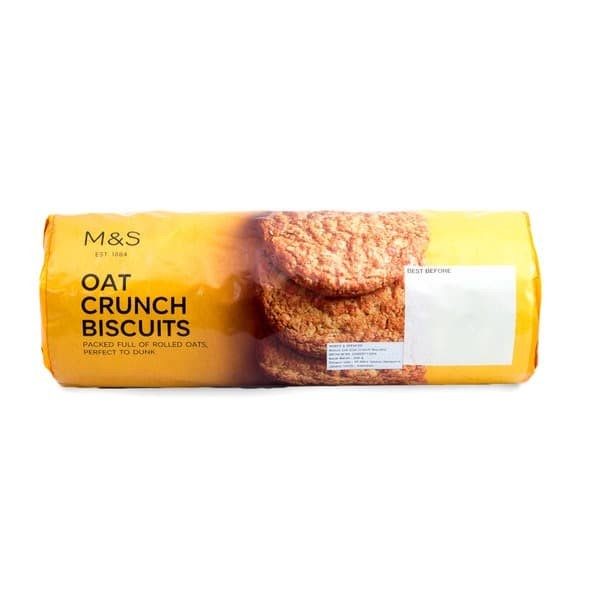 

Biskuit Wafer - M&S Marks Spencer Oat Crunch Biscuits Cookies Wafer Kue Kering Biskuit