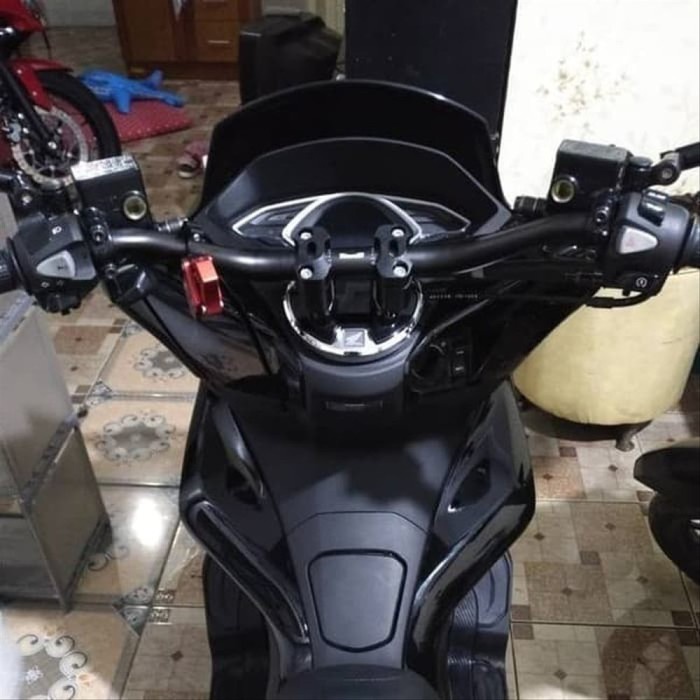 Stang Fat Bar Fast Bike Dengan Raiser Stang Honda Pcx Lokal Kode Hv293