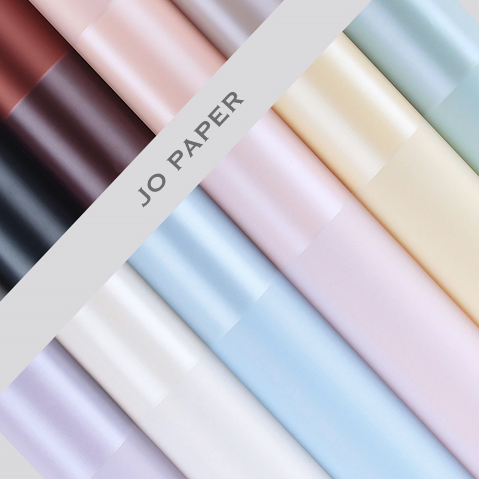 

[20 Lembar] Flower Wrapping R Transparan List Frame Tebal Kertas Buket Bunga Cellophane Flst