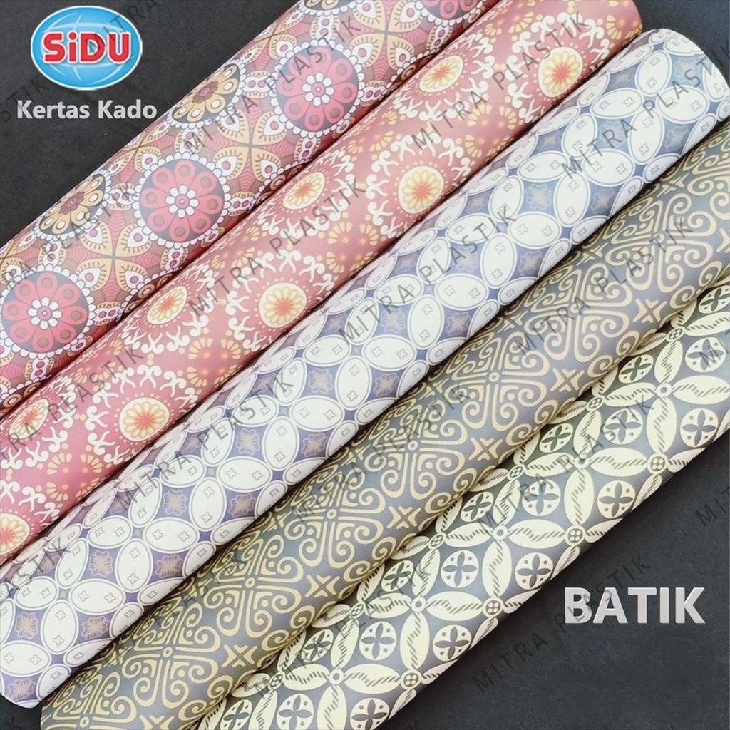 

Isi 50Pcs Kertas Kado Batik Bungkus Kado Wrapping R Batik Kertas Kado Sidu