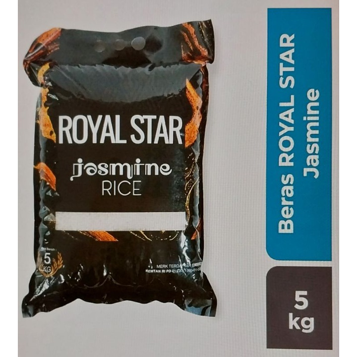 

beras royal star jasmine / melati thailand rice 5 kg