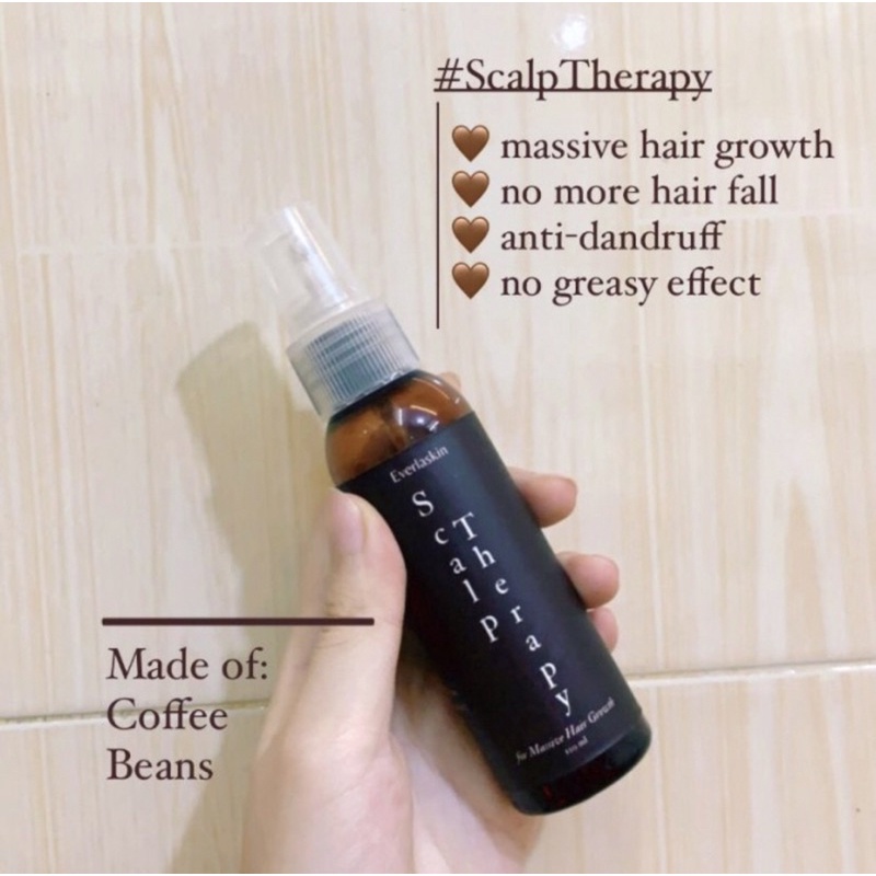 Scalp Therapy Natural Vegan Water Based Hair Tonic Everlaskin