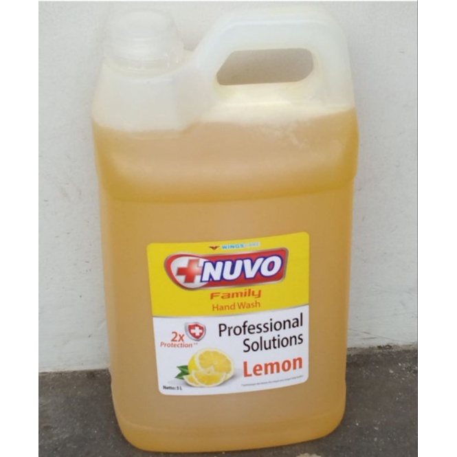 Nuvo Handsoap Sabun Cuci Tangan 5 Liter