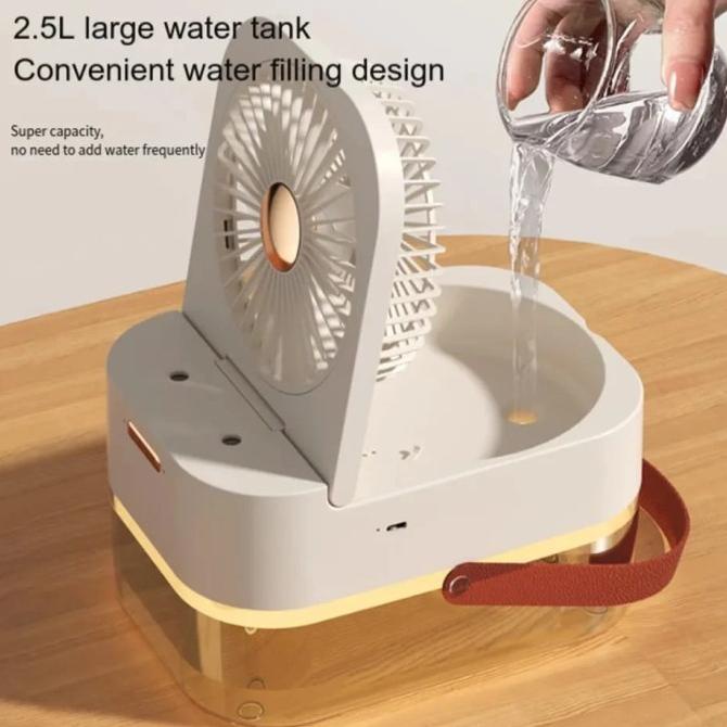 KIPAS ANGIN AC JX-001 MINI PORTABLE + REMOTE PENDINGIN RUANGAN JX001