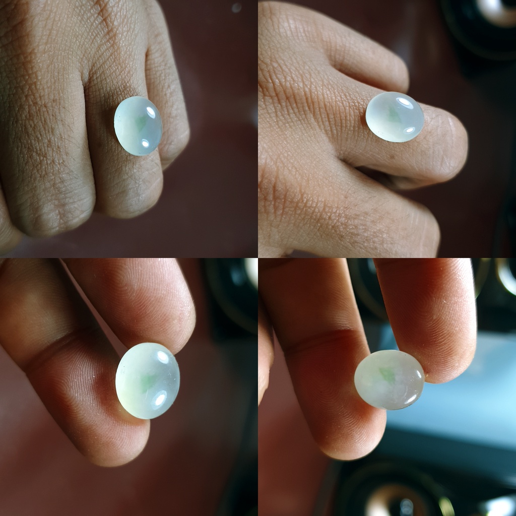 BATU CINCIN ICEJADE LUMUT TOTOL HIJAU SUPER BATU LUMUT ACEH NO124