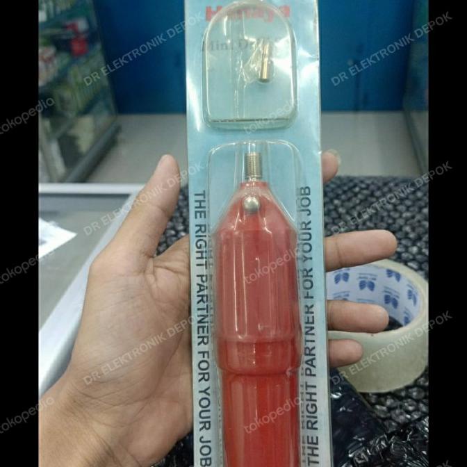 Murah Bor mini papan PCB Dinamo 12v DC mini drill Merah HANAYA 12volt tangan dre3 Ayo Beli