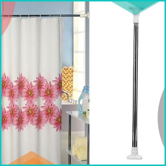 Tiang Gorden / Tiang Pintu Fleksibel Multifungsi Uk 100 - 200 CM 16nov