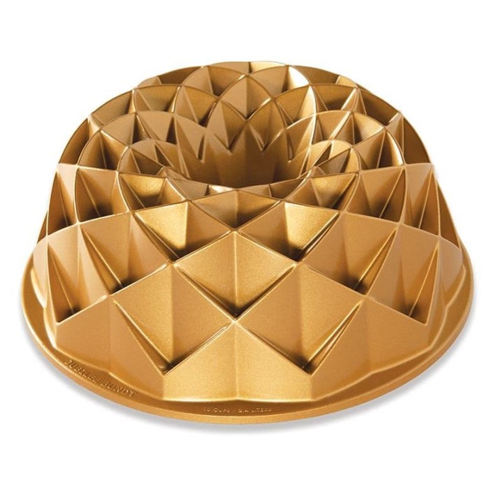 

[Baru] Nordic Ware Bundt Jubilee Pan Gold Loyang Kue Bulat Nordic Limited