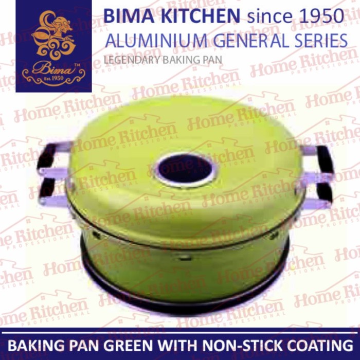

[Baru] Bima Al039Wh Baking Pan Pemanggang Kue Ukuran 28Cm Green Color Berkualitas