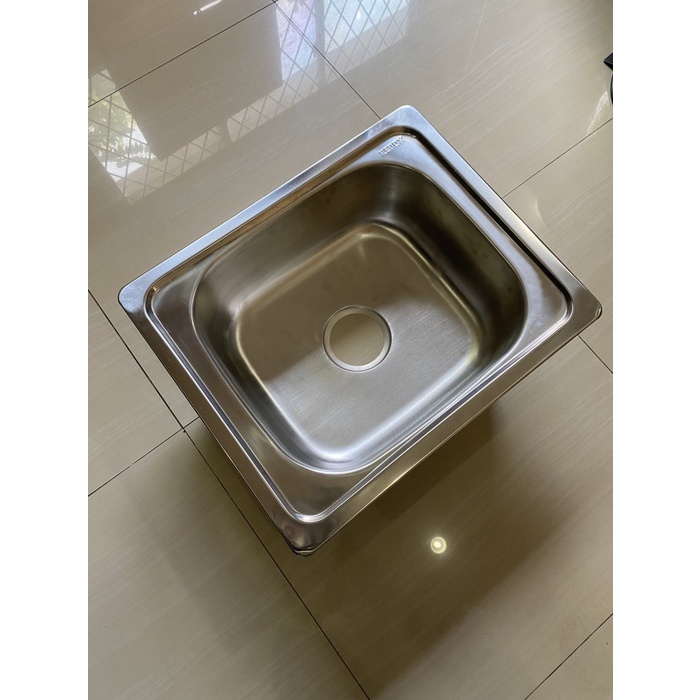 Bak Cuci Piring Stainless Sink Wastafel Model 1 Lubang