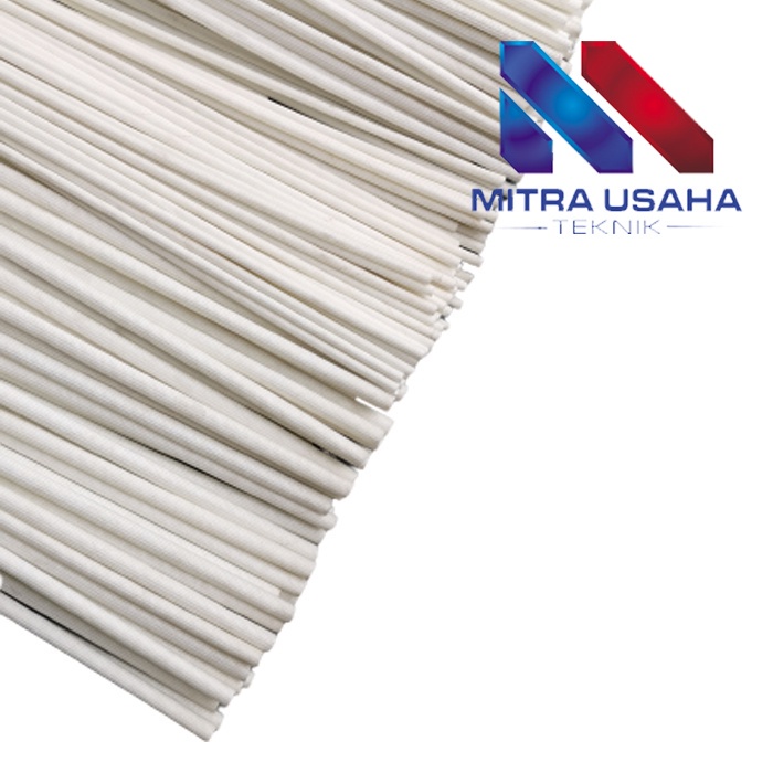 Slongsong Asbes Asbestos Putih Kawat Tembaga Email Dinamo Selongsong Anti Tahan Panas Asbest Kabel
