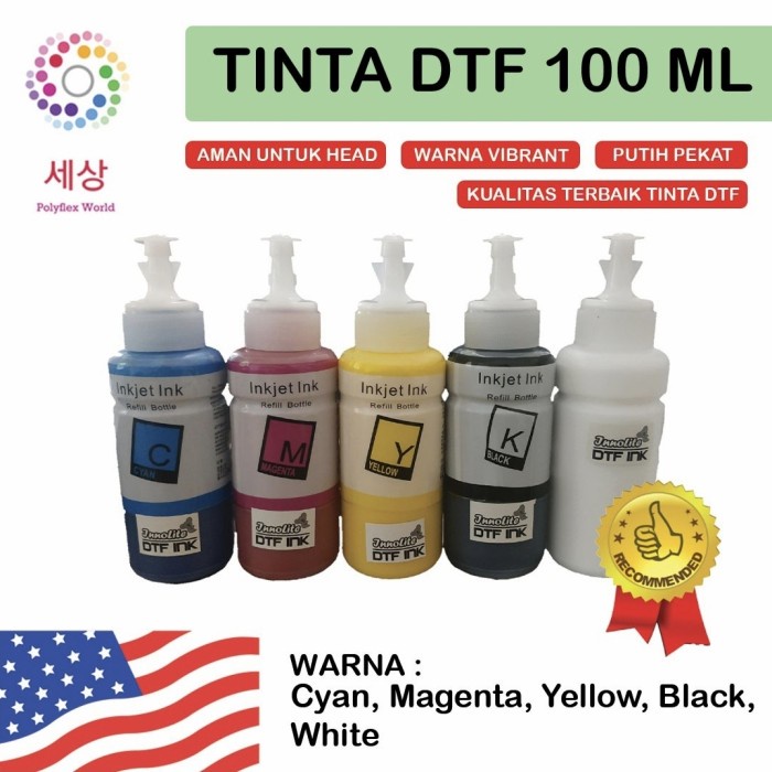 

Promo Tinta Dtf 100 Ml Innolite Hemat