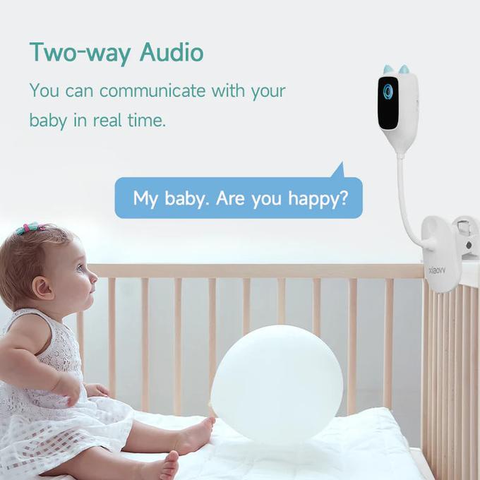 Xiaovv C1 Smart Security 2K Night Vision Cry Detection Baby Monitor