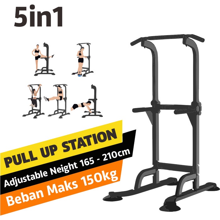 PULL UP BAR STATION PORTABLE MULTIFUNGSI CHIN UP