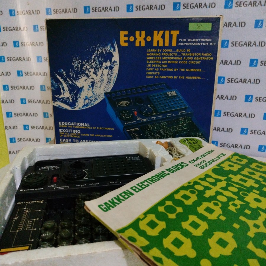 Board Game - Electronic Kit Vintage Gakken Denshi Block EX 60 kit
