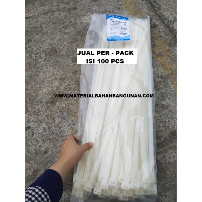 

✨Ready Kabel Tis Jumbo 12 Mm X 580 Mm Besar Ties Dahan Pohon Isi 100 Depok Terbatas
