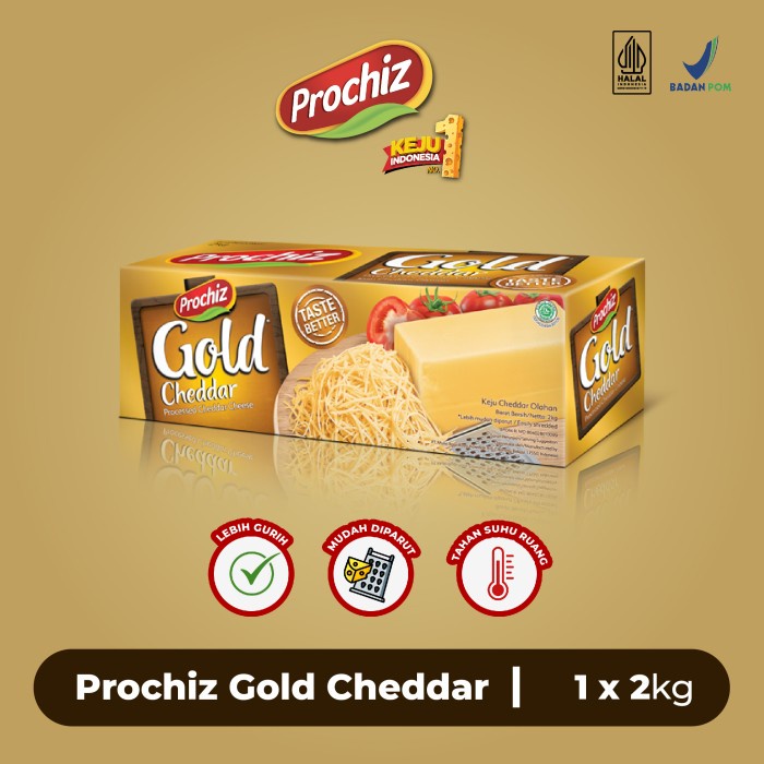 

Terbaru Keju Prochiz Gold 2 Kg Promo Terlaris