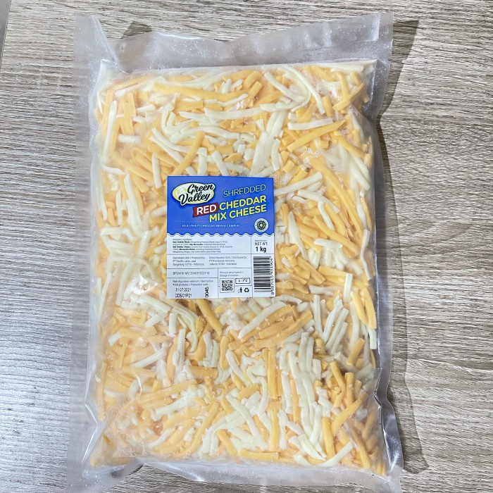 

Terbaru Green Valley Shredded Red Cheddar Mix 1Kg Promo Terlaris
