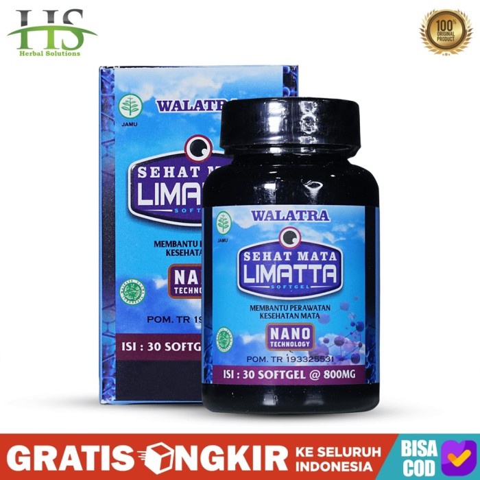 Promo Obat Mata Katarak - Mata Minus - Mata Berlemak - Limatta Sehat Mata