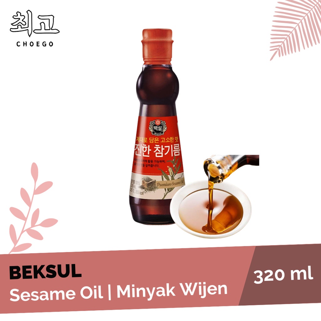 

Beksul Korean Sesame Oil / Nyak Wijen Camgirem 320 Ml