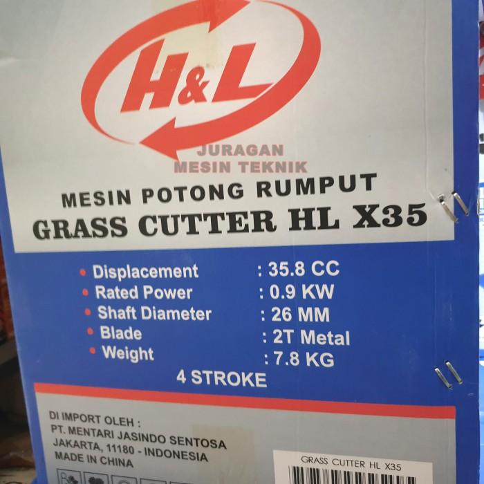 Mesin Potong Rumput 4 Tak H&L Hl X35 4 Tak Bensin Murni