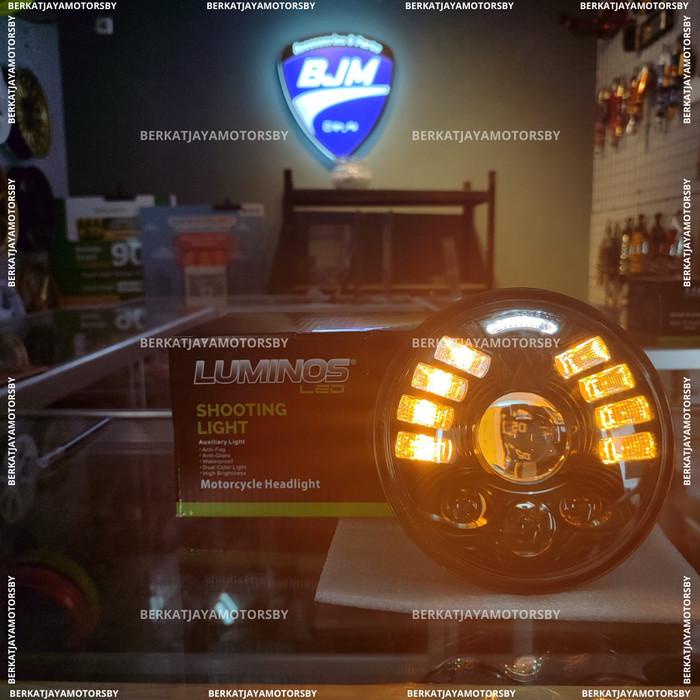 Lampu Biled Daymaker 5.75 Inch 14 Led Luminos Ori Import 12V 24V Asli