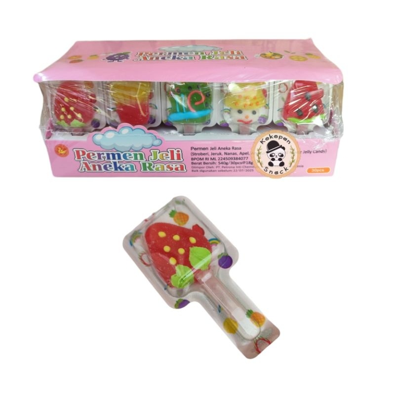 

Clj Permen Jeli Lolipop Box Isi 30