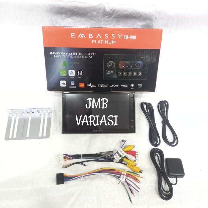 Head Unit 7 Inch Android Embassy Platinum EM-999 Ram 2GB/32GB