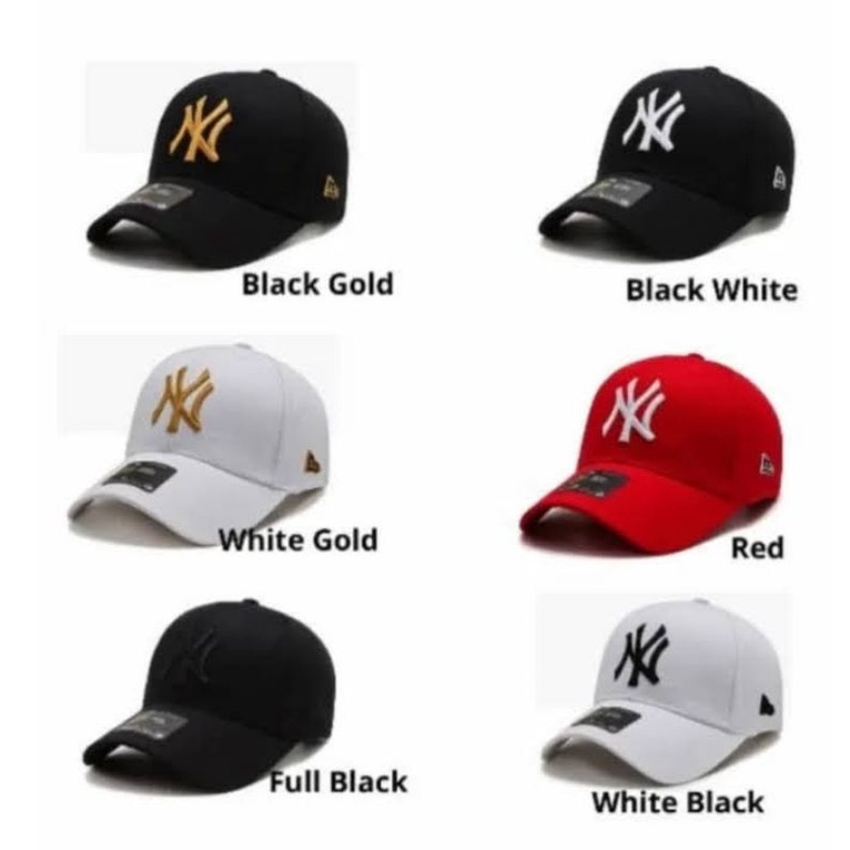 NY-TOPI BASEBALL ORIGINAL 100%  TOPI CAPS BORDIRAN NY  TOPI PRIA WANITA DEWASA TOPI NY ORIGINAL
