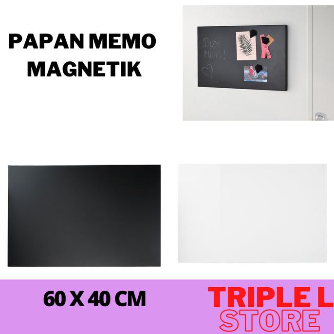 

Papan Memo Pengumuman Magnetik Memo Board Magnetic 60x40 cm SVSS