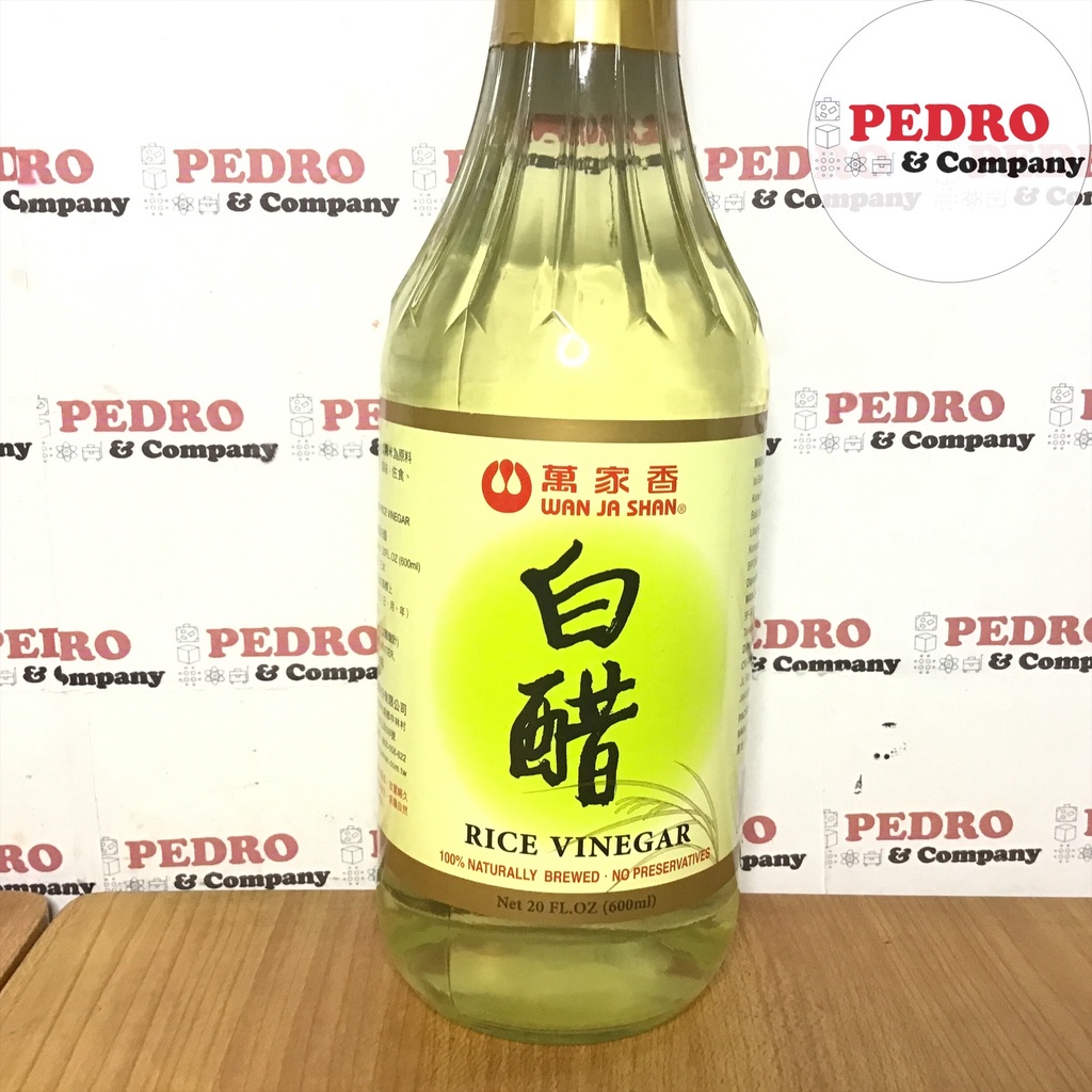 

Wan Ja Shan Rice Vinegar Cuka Beras 600 Ml - Untuk Masak Wanjashan