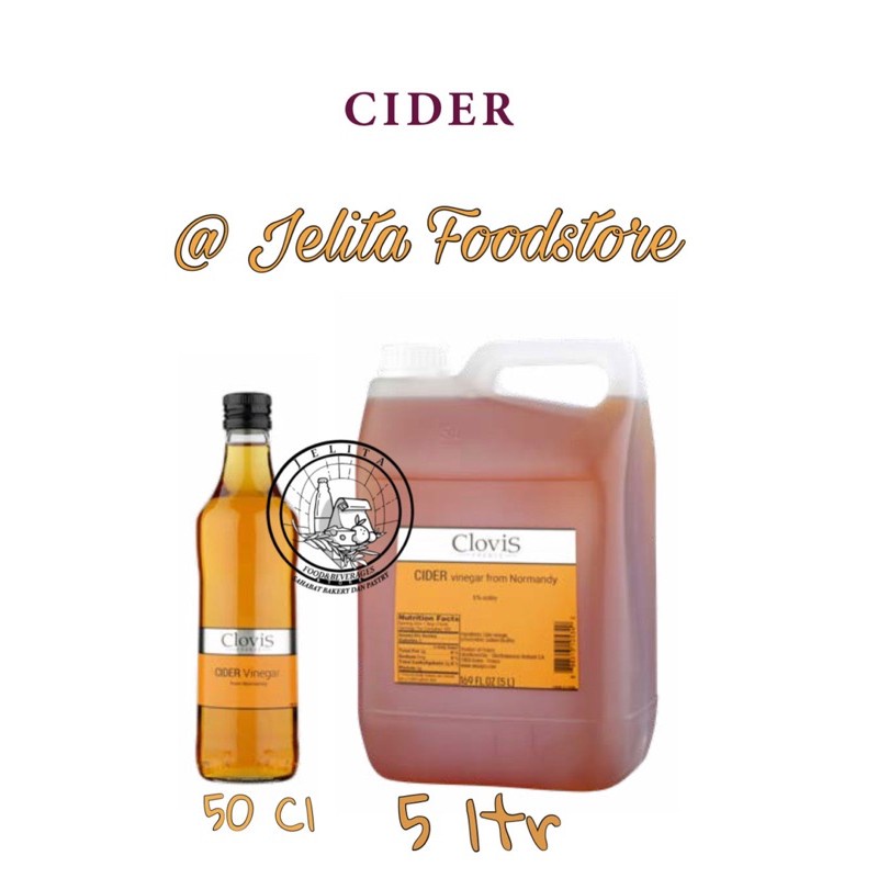 

Clovis Cider Vinegar 5Ltr - Cuka