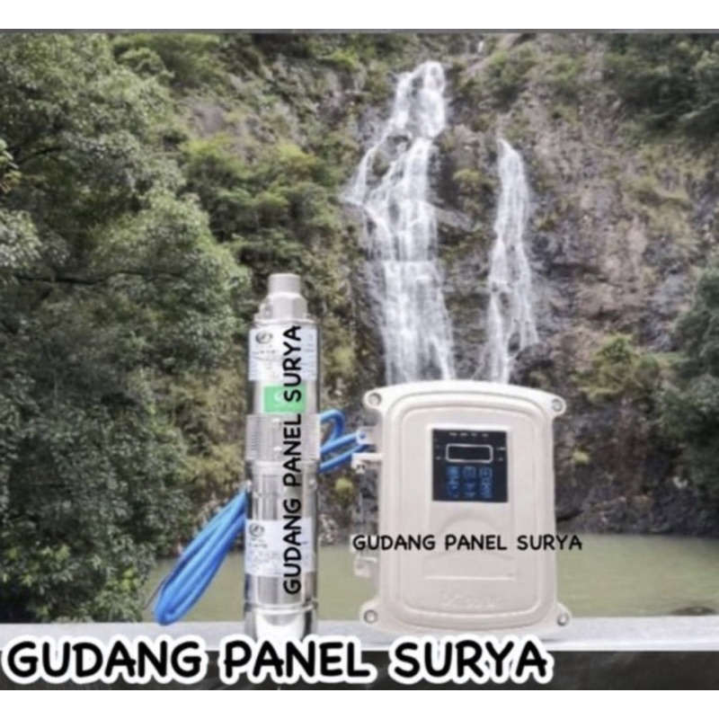 Sumersible Pump POMPA CELUP Pompa DC Pompa TENAGA SURYA Pompa DC STEC 2200Watt + Kontroler