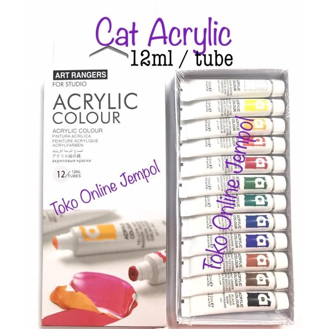 

Cat Acrylic Standard Set Color Art Ranger EA1212C akrilik ATK1121AR