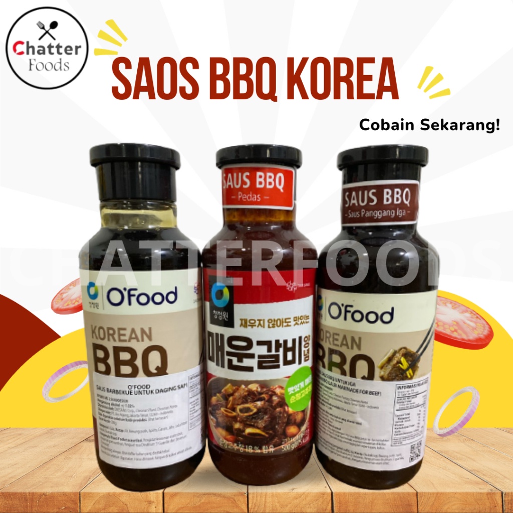 

Beef Buogi / Galbi Marinade 500Gr Daesang Chung Jung One / Saus Marinasi Korea