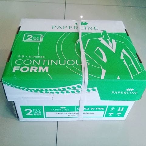 

Promo Paperline Continuous Form 9 1/2 X 11 Inchi Prs 2 Ply Bagi 2 Warna