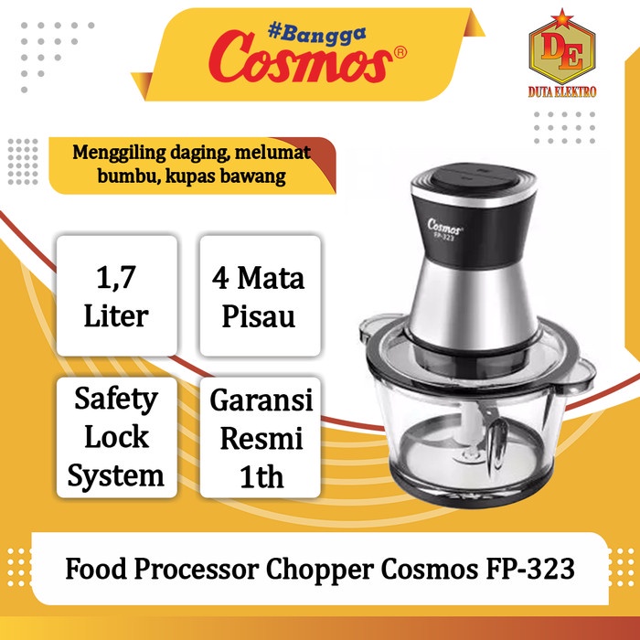 Food Processor Chopper Cosmos FP-323