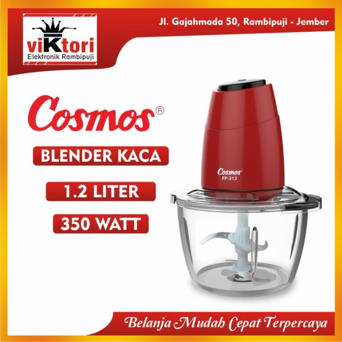 COSMOS FP-313 / FOOD PROCESSOR COSMOS FP313 / CHOPPER COSMOS 4PISAU