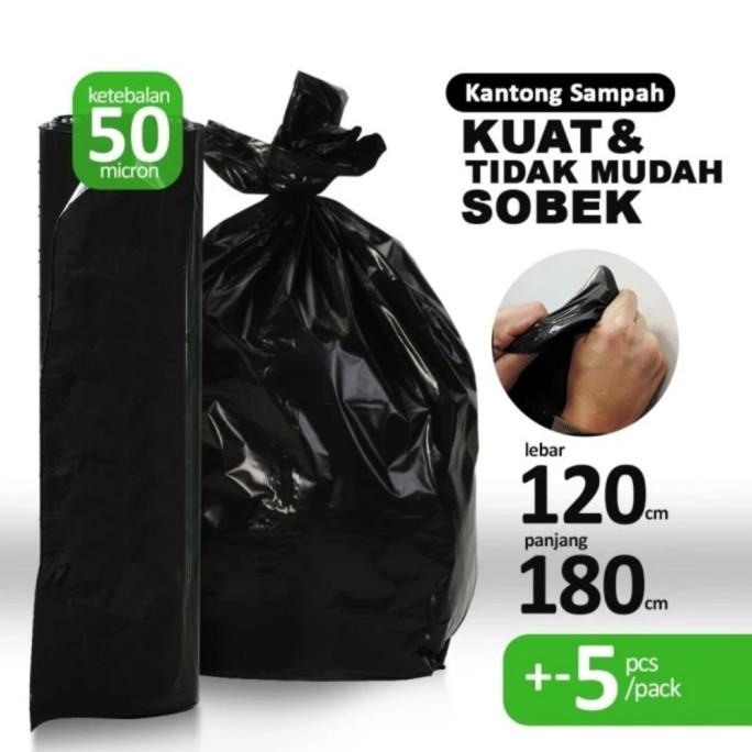 Kantong Plastik Sampah Besar Trash Bag 120X180