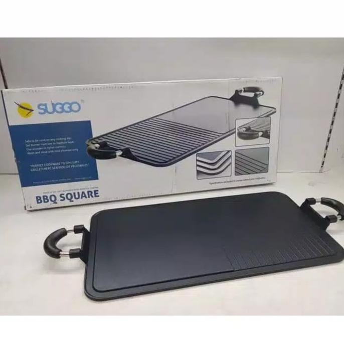SUGGO : BBQ SQUARE MULTI GRILL PAN / ALAT PANGGANGAN BBQ