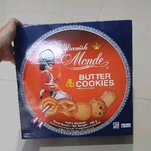 

Danish Monde Butter Cookies Kukis Mentega 908gr.